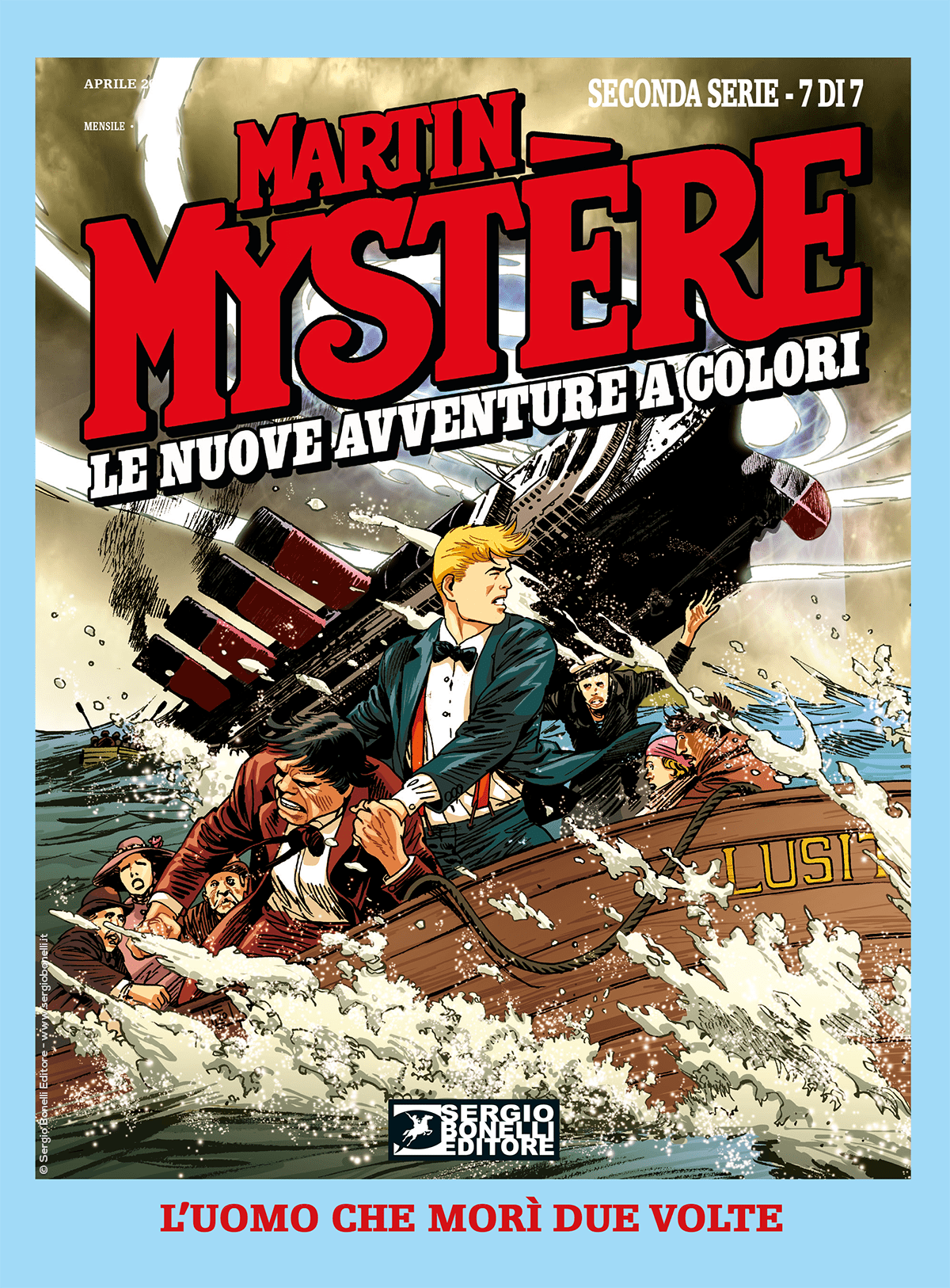 L'uomo che morì due volte - Martin Mystère NACSS 07 cover