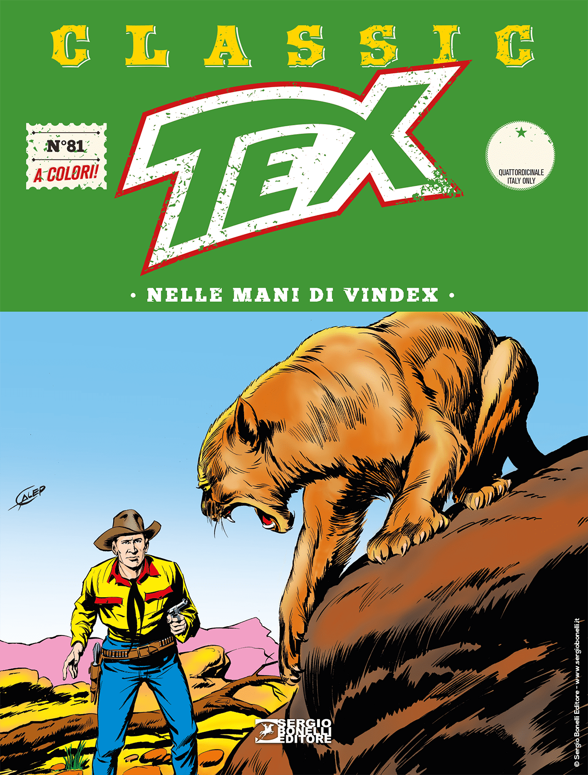 Nelle mani di Vindex - Tex Classic 81 cover