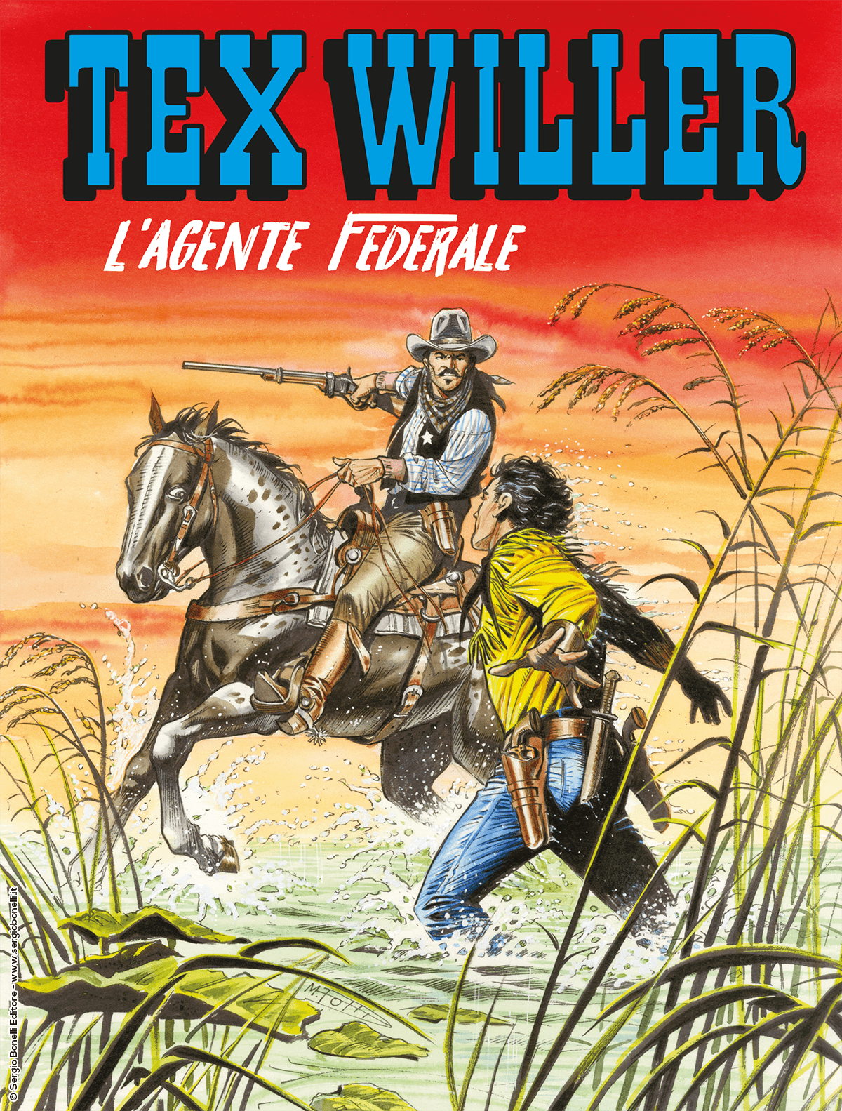 L'agente federale - Tex Willer 18 cover