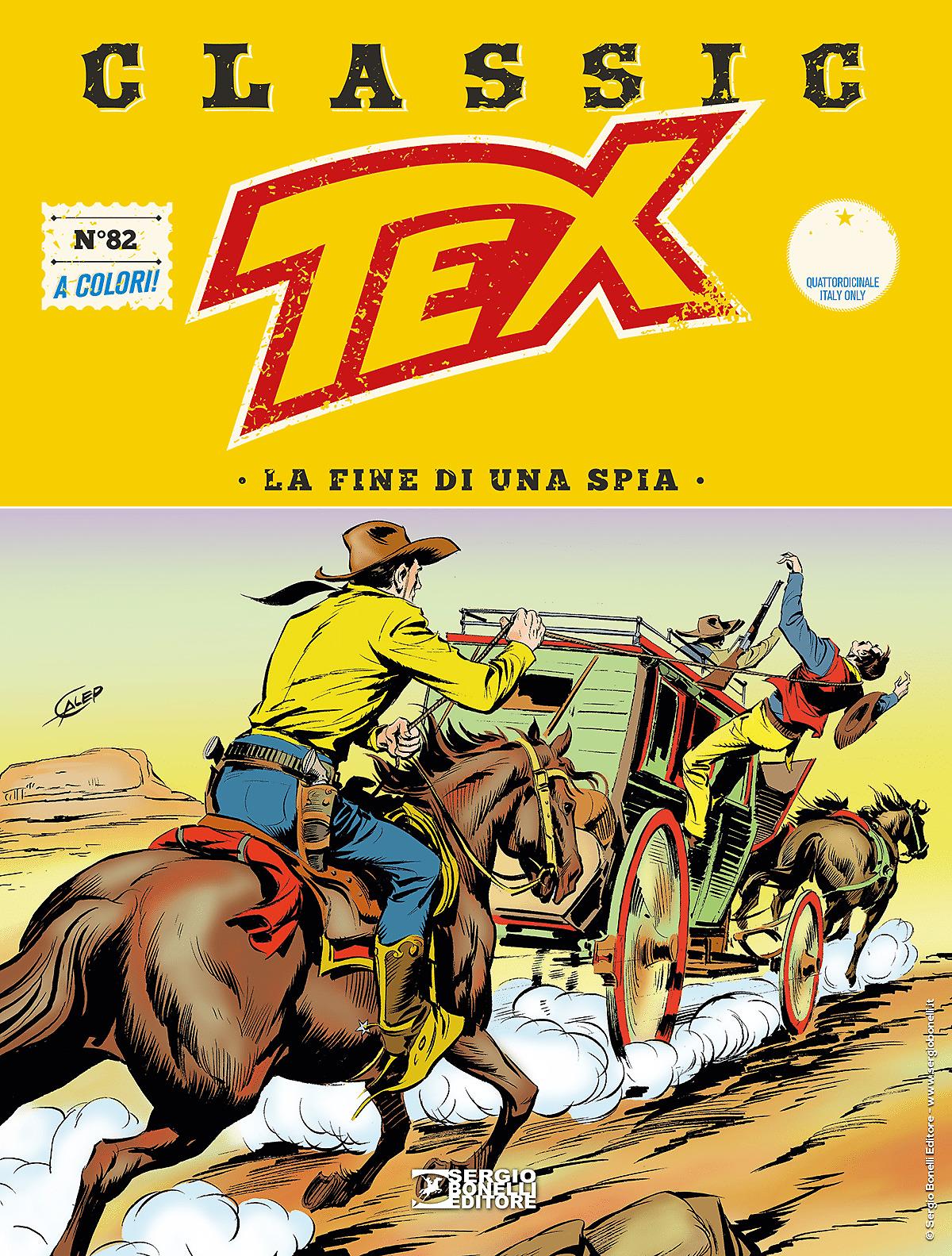La fine di una spia - Tex Classic 82 cover