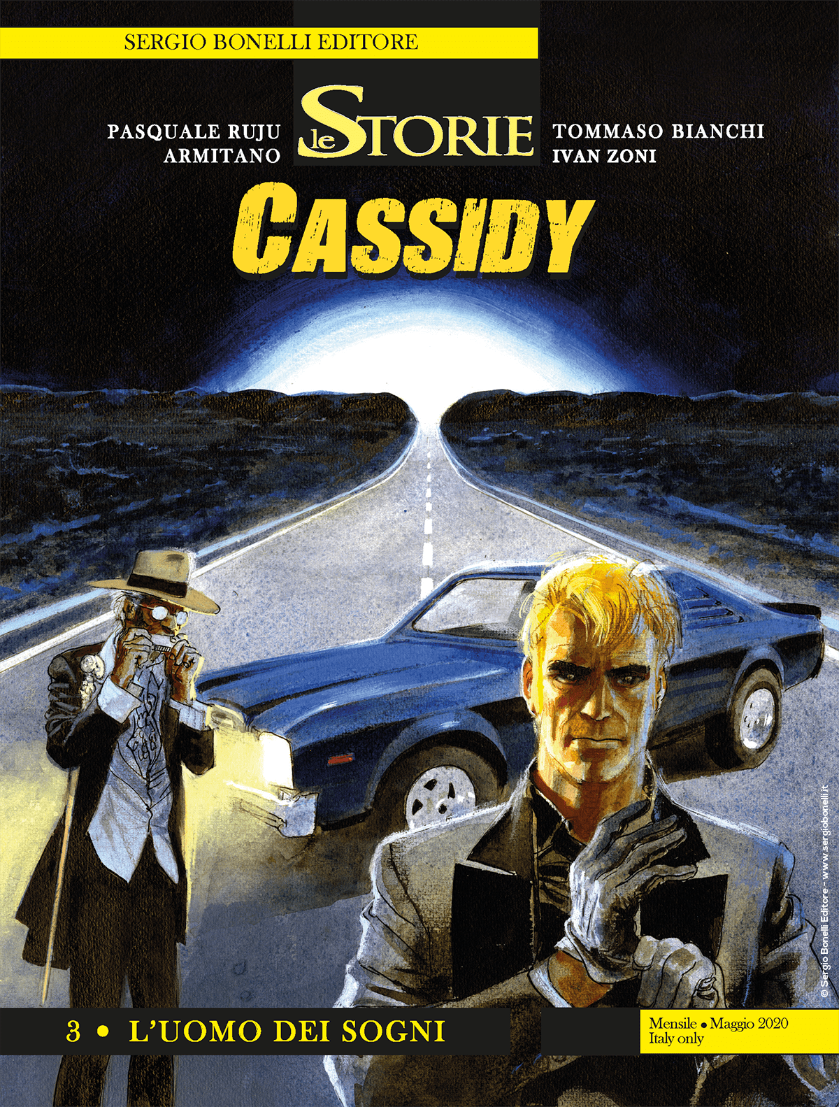 L'uomo dei sogni - Le Storie 92 - Cassidy 03 cover