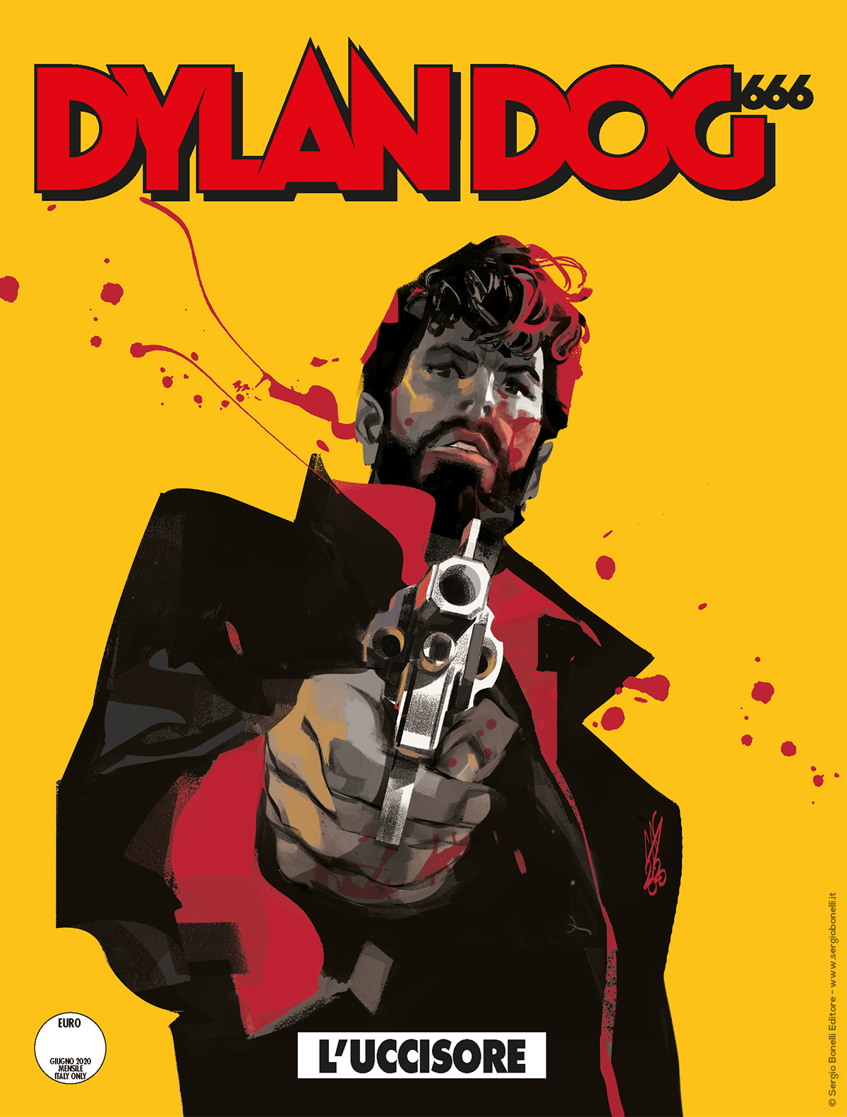 L'uccisore - Dylan Dog 405 cover