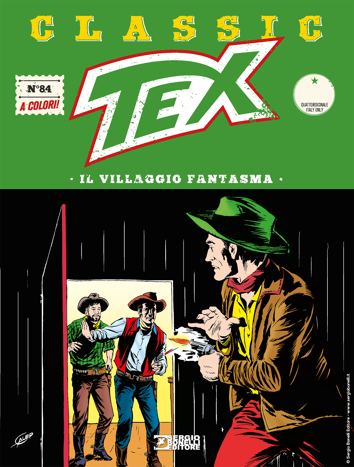 Il villaggio fantasma - Tex Classic 86 cover