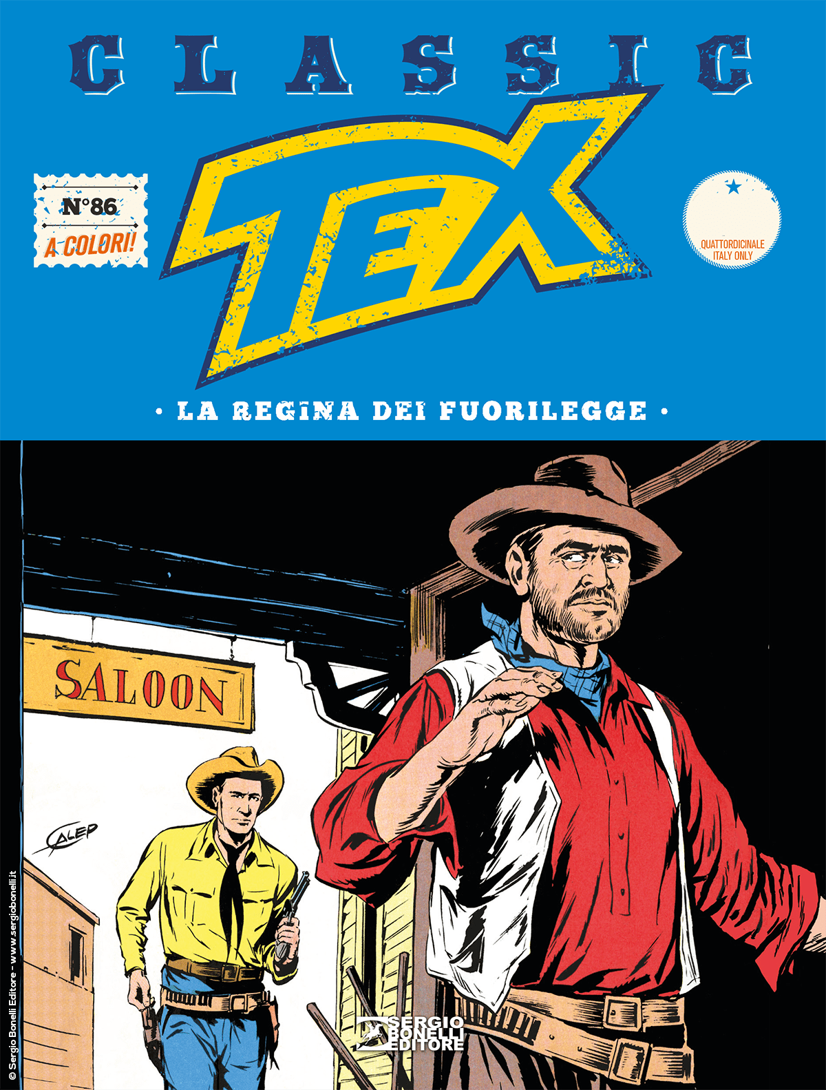 La regina dei fuorilegge - Tex Classic 86 cover