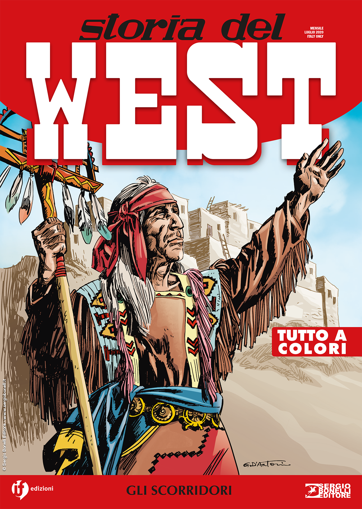 Gli scorridori - Storia del West 16 cover