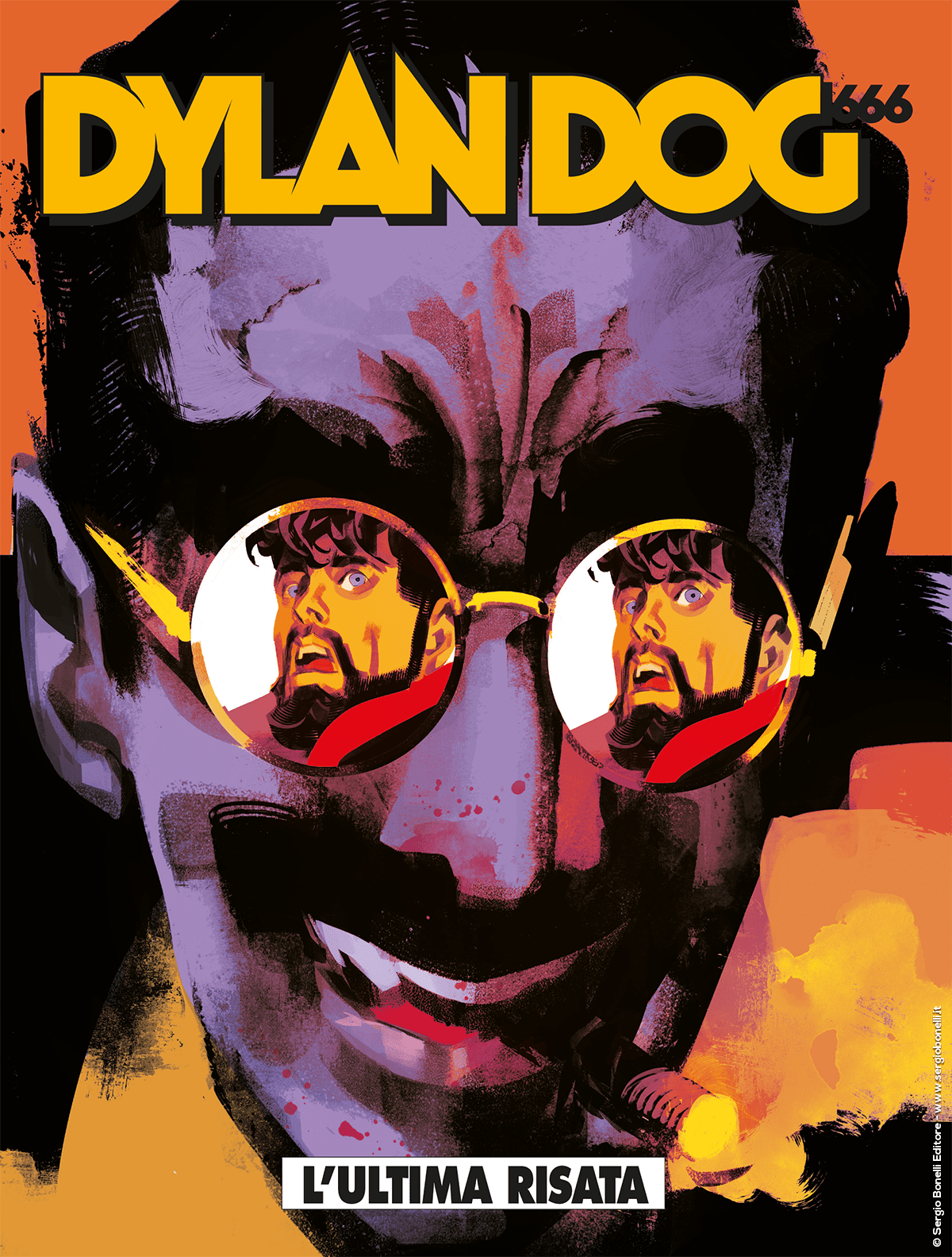 L'ultima risata - Dylan Dog 406 cover