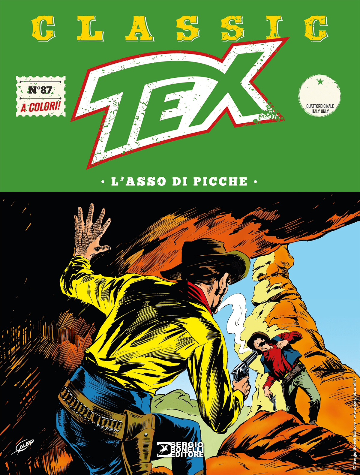 L'Asso di Picche - Tex Classic 87 cover