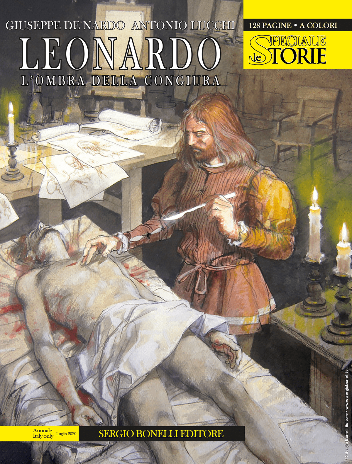 Leonardo: l'ombra della congiura - Speciale Le Storie 07 cover