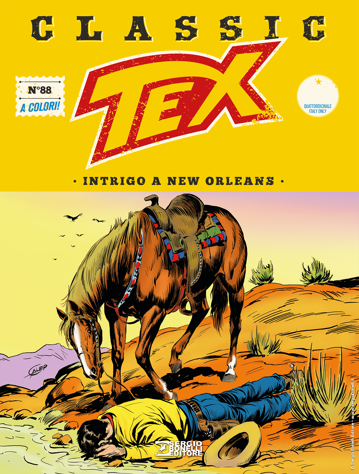 Intrigo a New Orleans - Tex Classic 88 cover