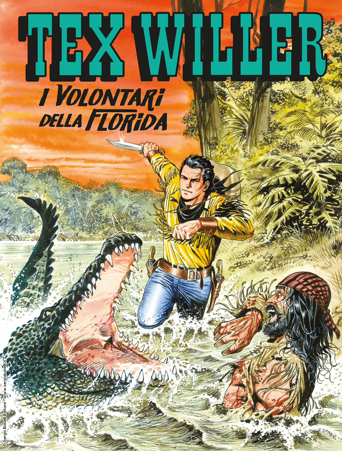 I volontari della Florida - Tex Willer 21 cover