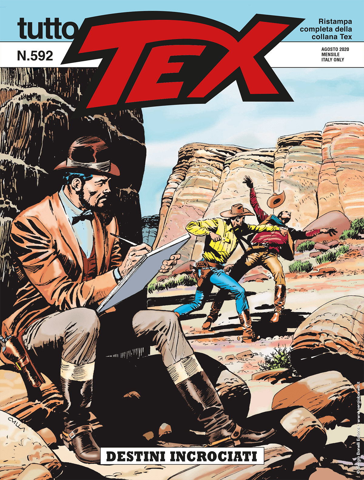 Destini incrociati - Tutto Tex 592 cover
