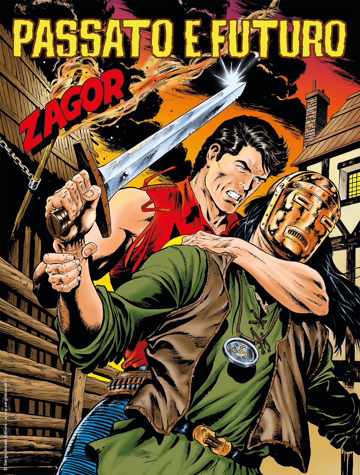 Passato e futuro - Zagor 661 cover