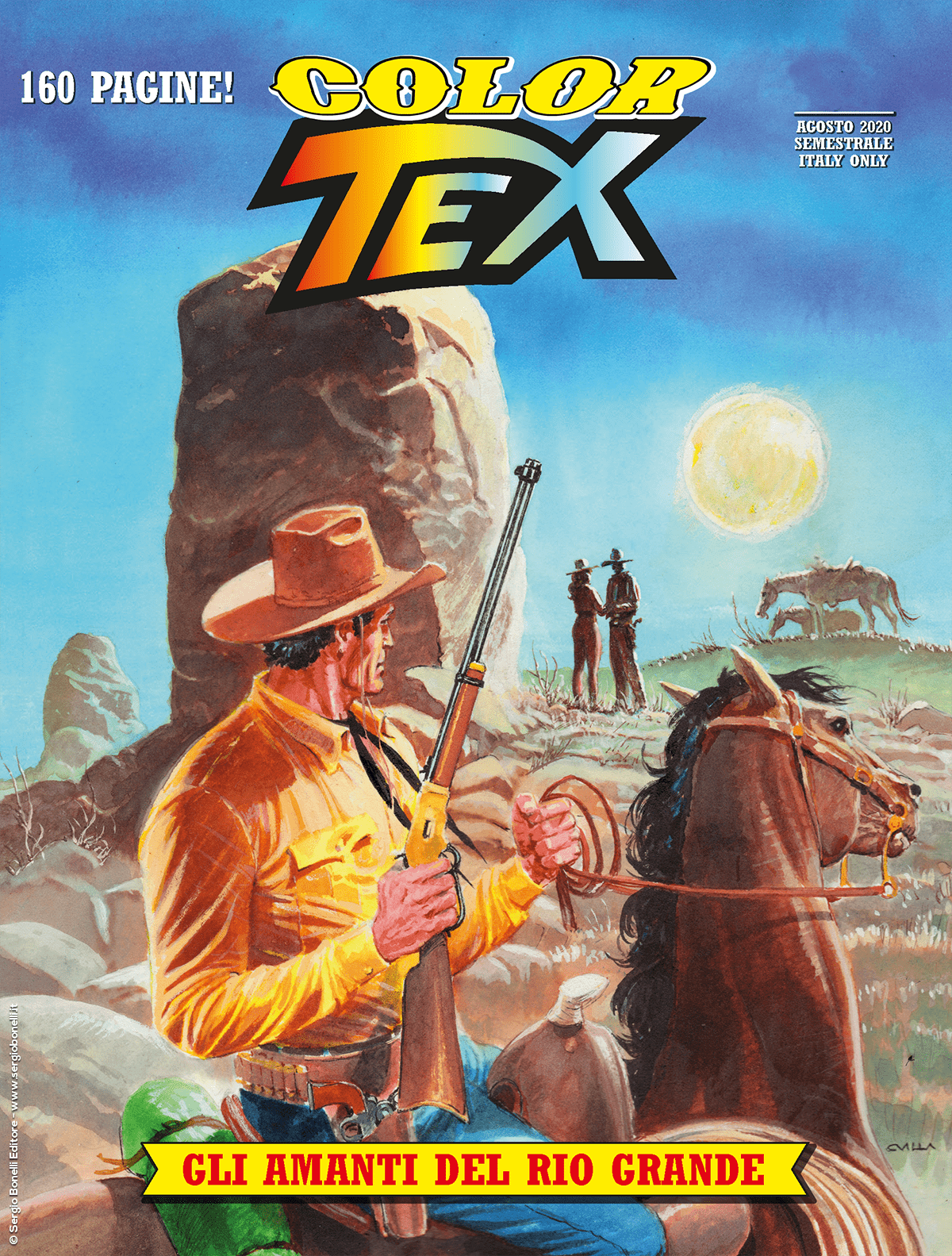 Gli amanti del Rio Grande - Tex Color 17 cover