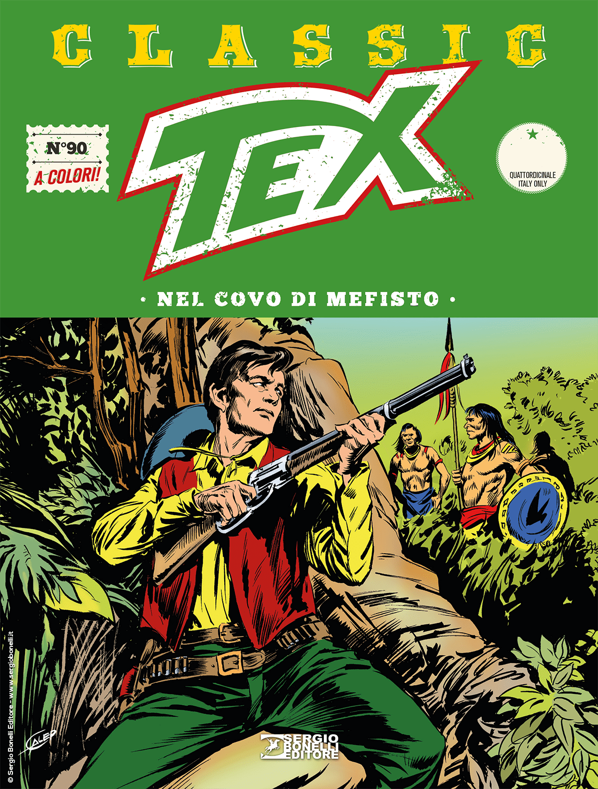 Nel covo di Mefisto - Tex Classic 90 cover