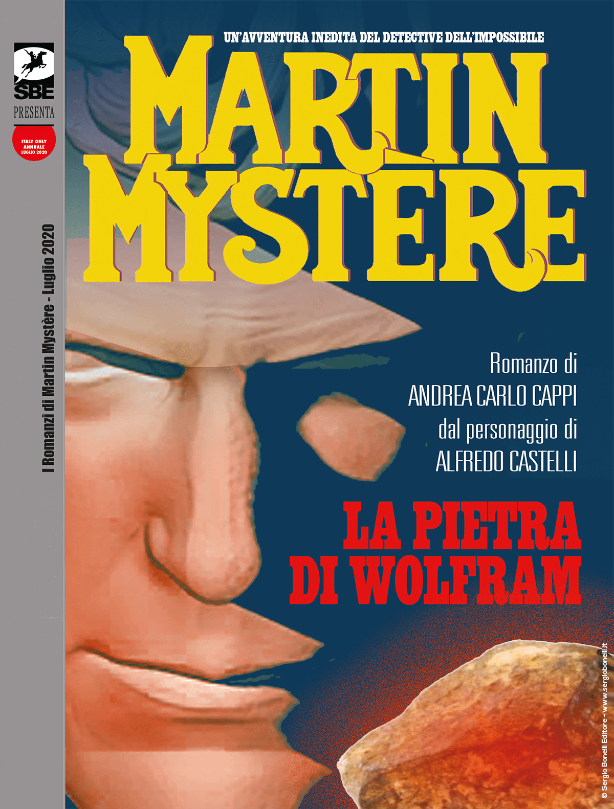 La Pietra di Wolfram - I romanzi di Martin Mystère 04 cover