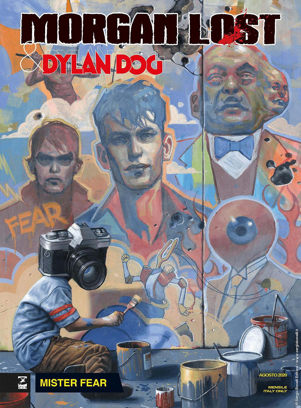Mister Fear - Morgan Lost & Dylan Dog 05 cover