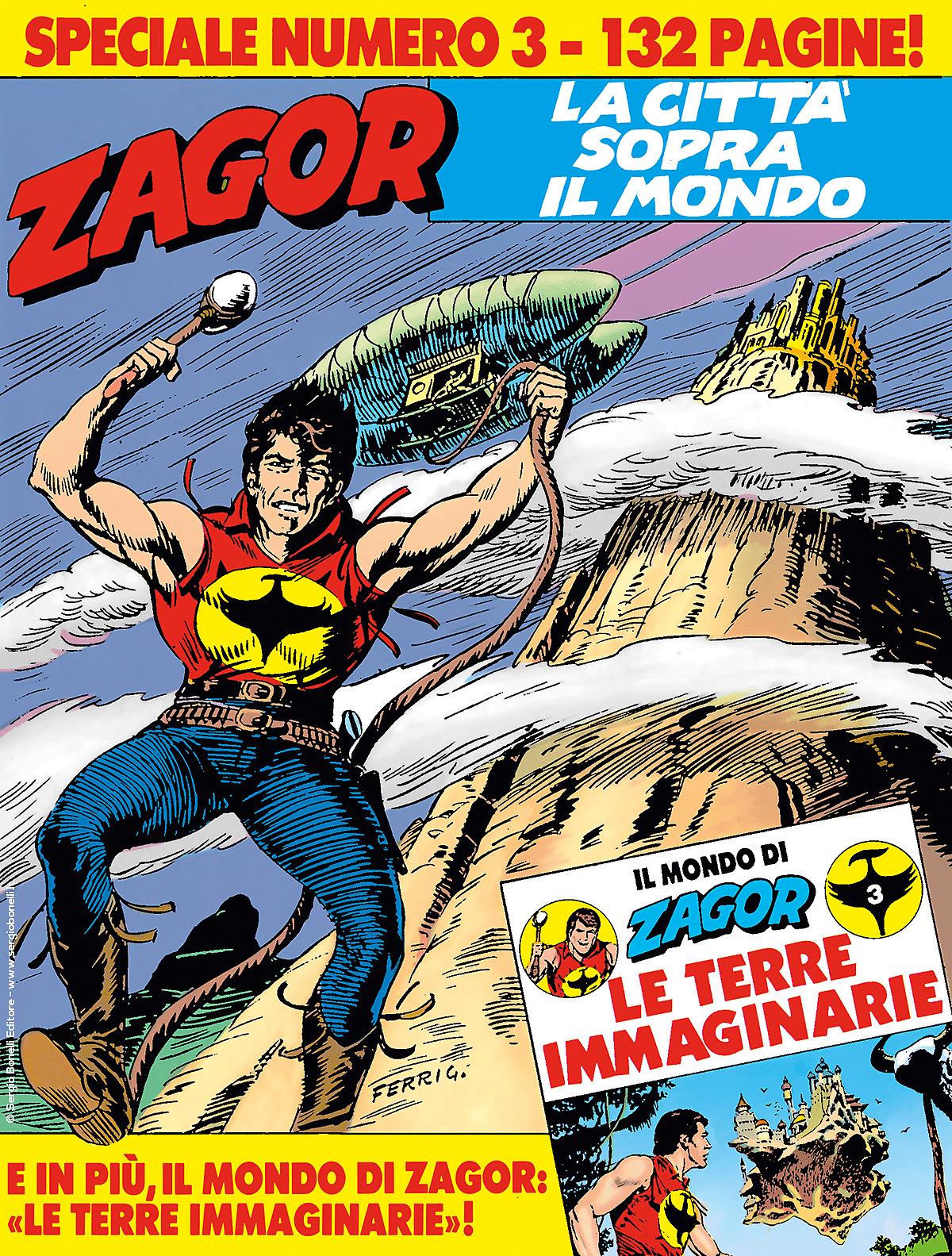 La città sopra il mondo - Speciale Zagor 03 cover