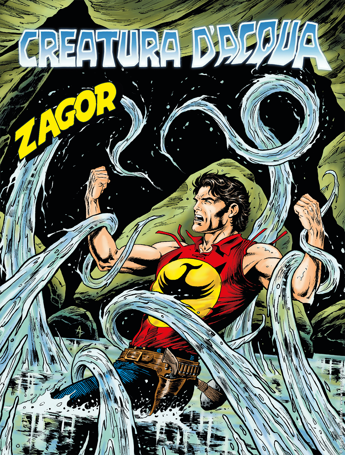 Creatura d'acqua - Zagor 662 cover
