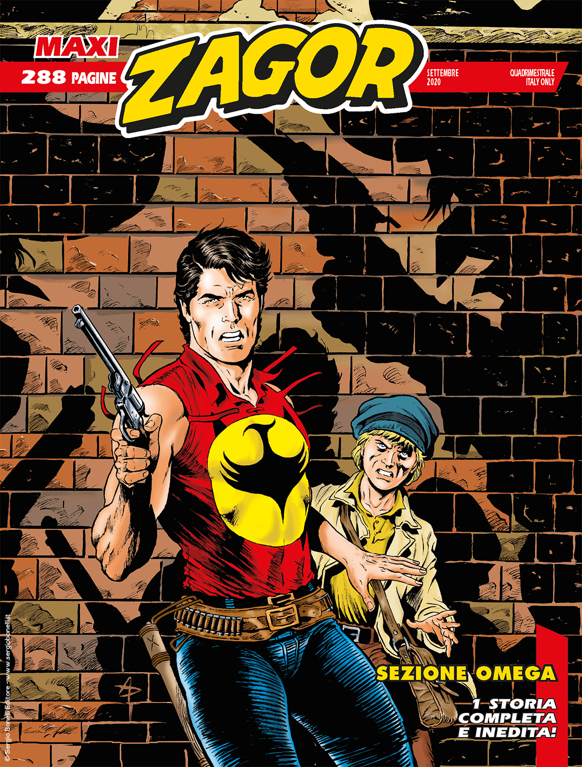 Sezione Omega - Maxi Zagor 40 cover