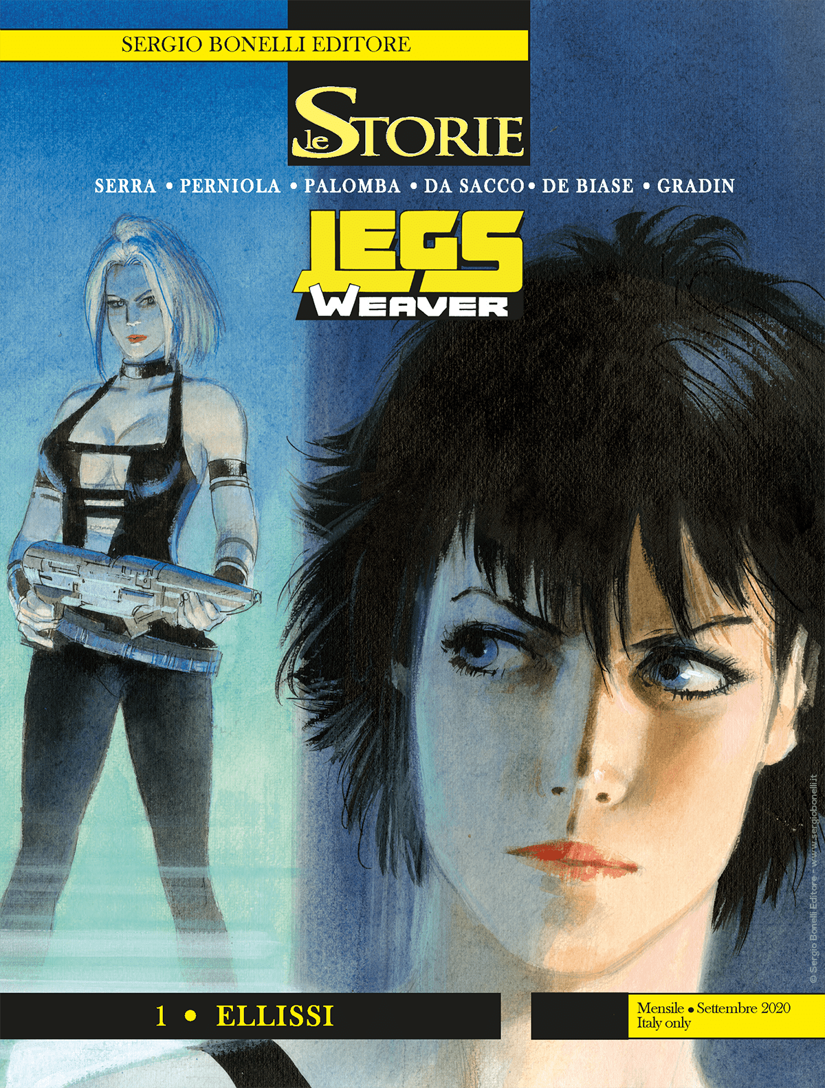 Legs Weaver 1 - Ellissi - Le Storie 96 cover