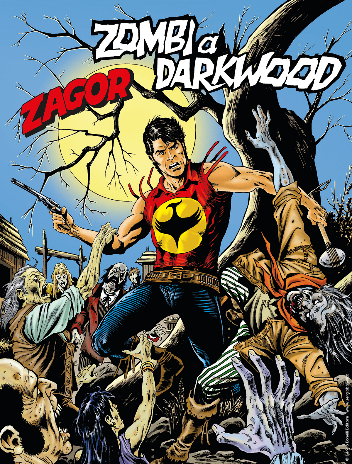 Zombi a Darkwood - Zagor 663 cover