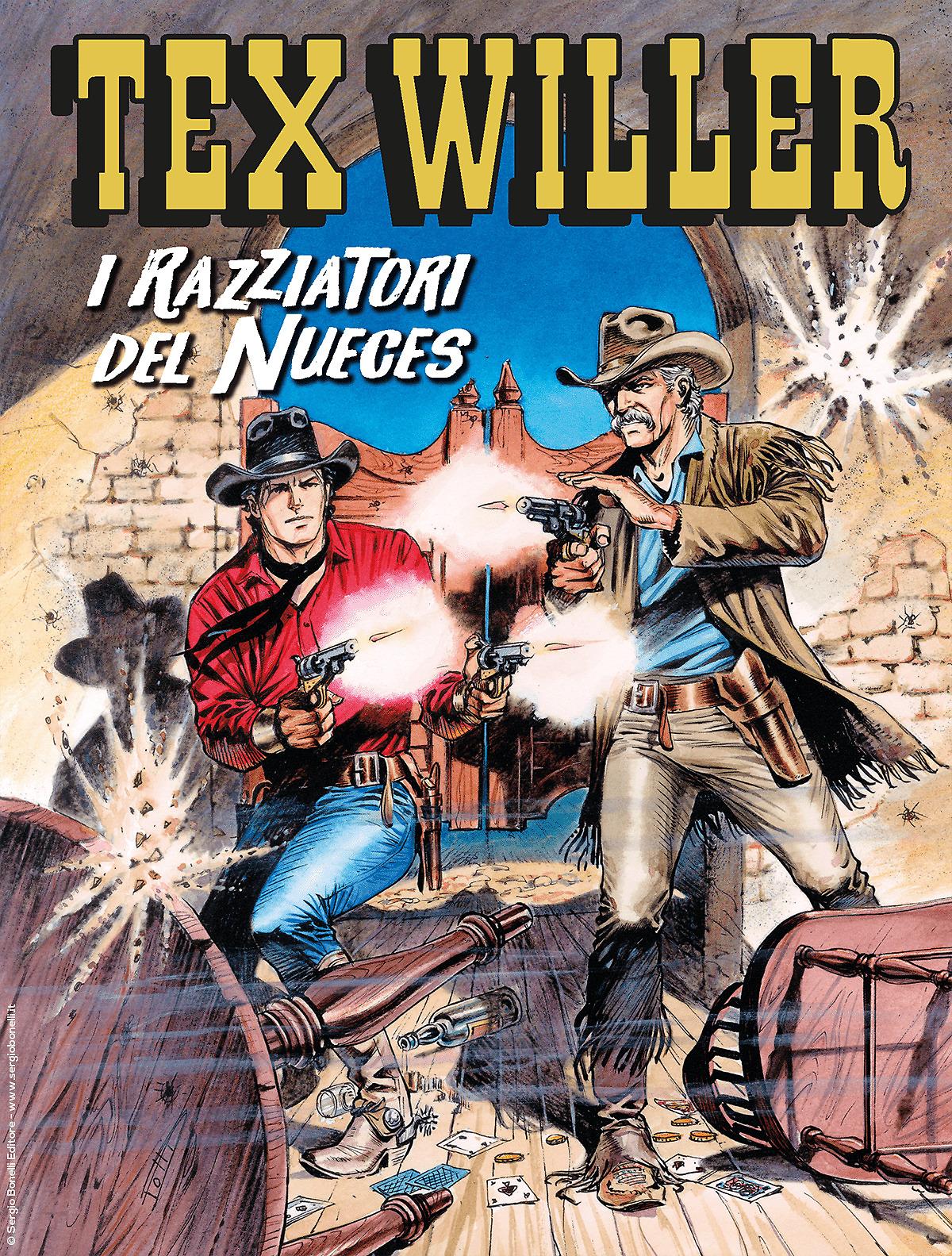 I razziatori del Nueces - Tex Willer 24 cover
