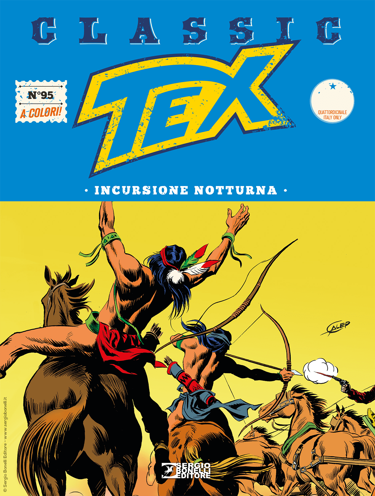 Incursione notturna - Tex Classic 95 cover