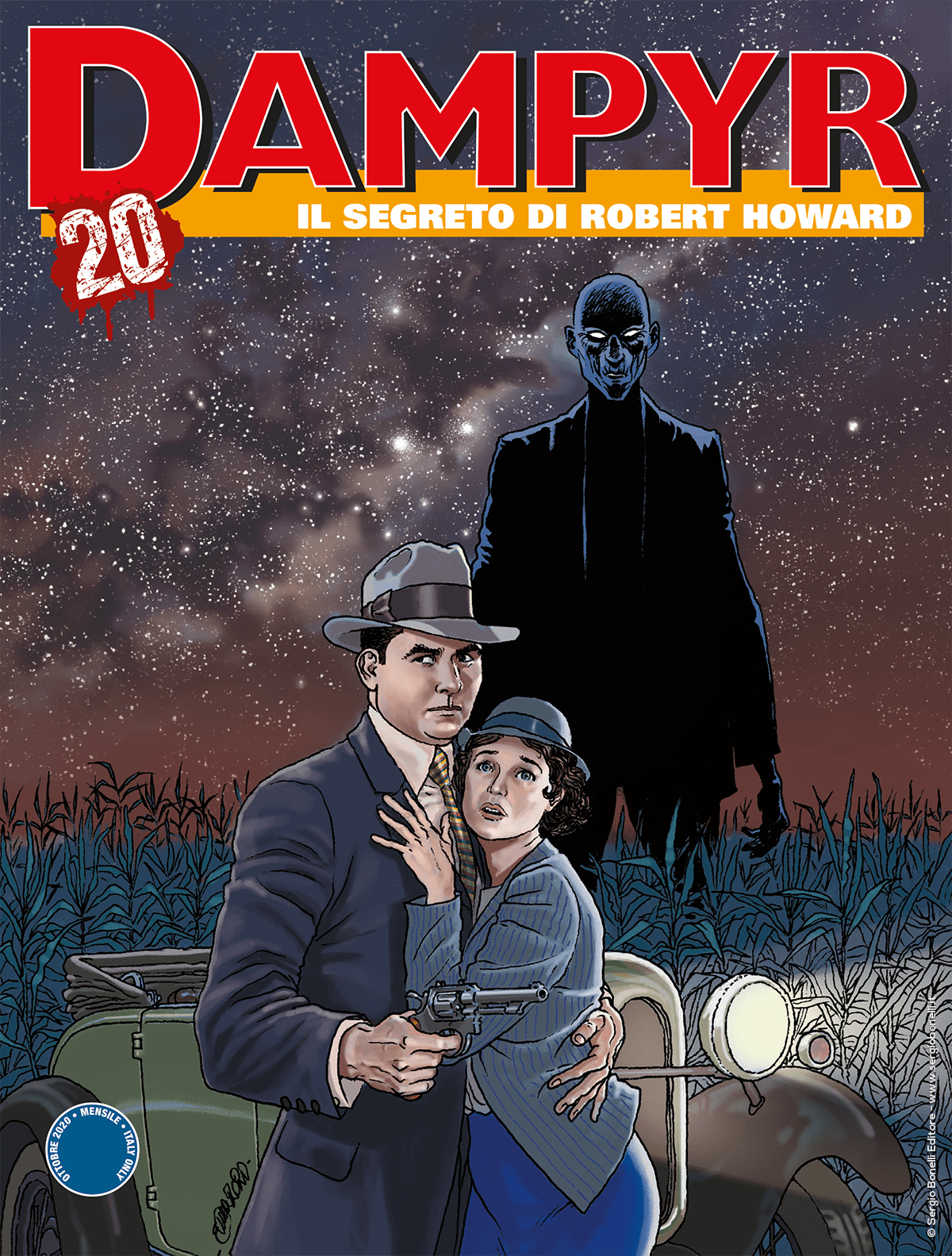 Il segreto di Robert Howard - Dampyr 247 cover