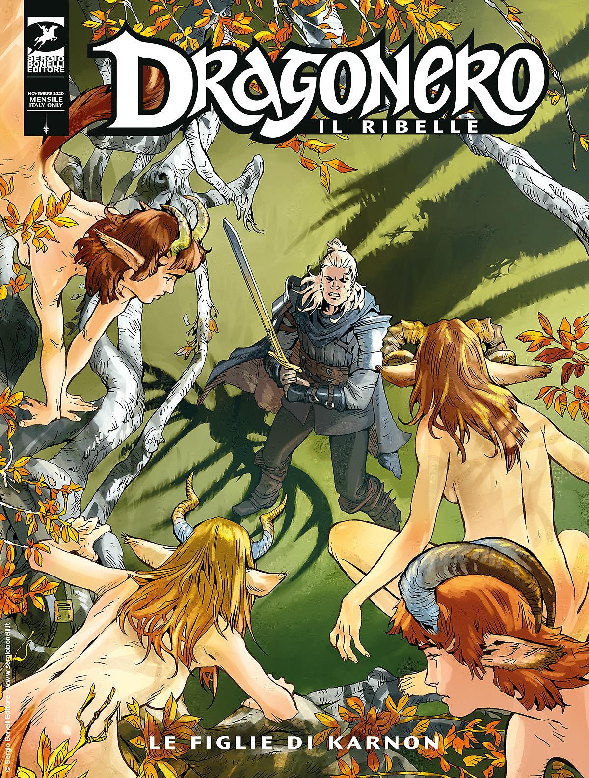 Le figlie di Karnon - Dragonero Il Ribelle 13 cover