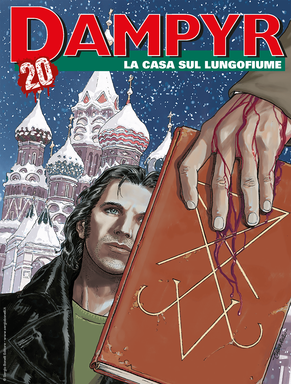 La casa sul lungofiume - Dampyr 249 cover