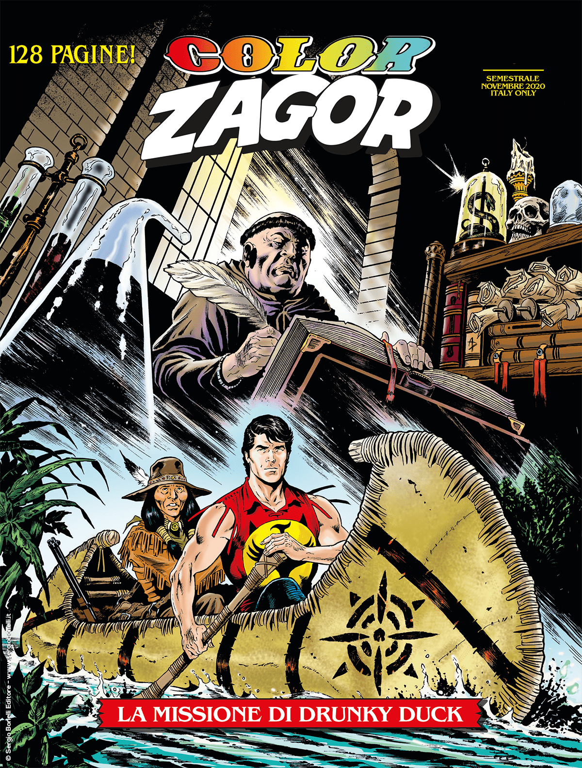 La missione di Drunky Duck - Color Zagor 12 cover