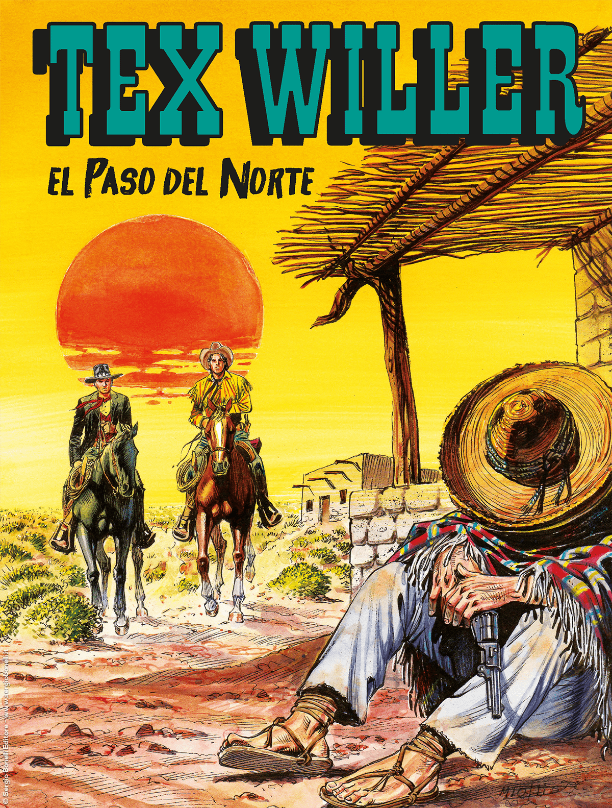 El Paso del Norte - Tex Willer 26 cover