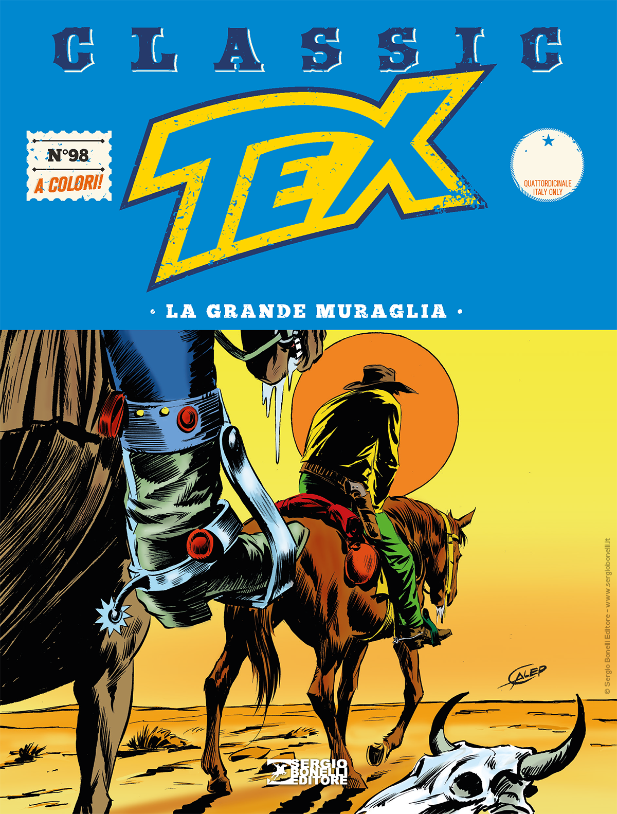 La grande muraglia - Tex Classic 98 cover