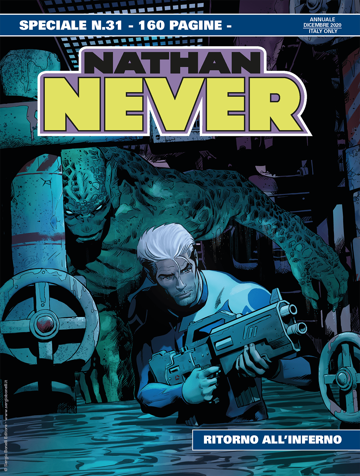 Ritorno all'inferno - Speciale Nathan Never 31 cover