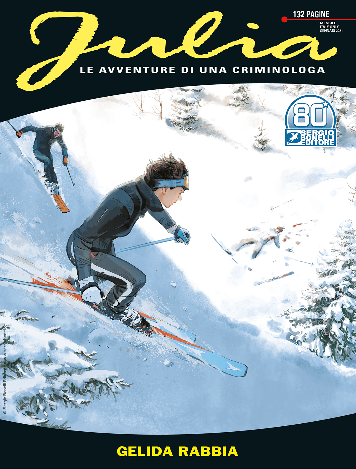 Gelida rabbia - Julia 268 cover
