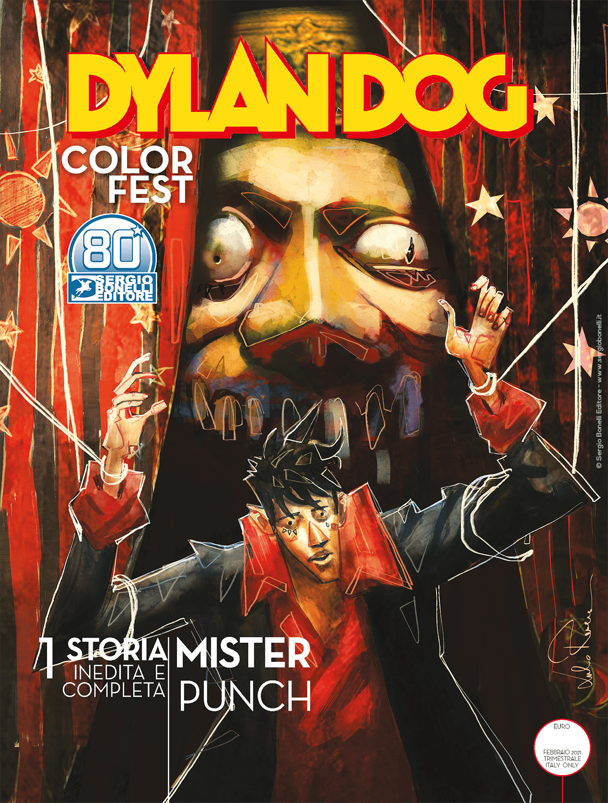 Mister Punch - Dylan Dog Color Fest 36 cover