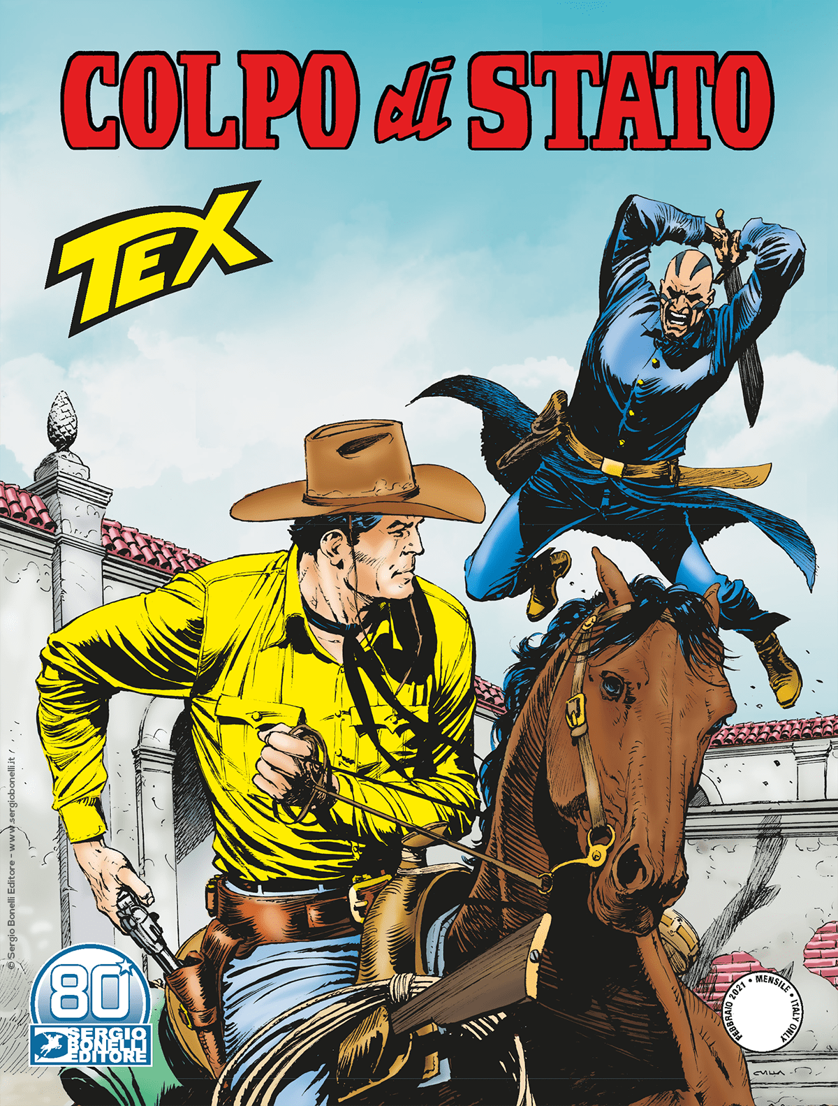 Colpo di Stato - Tex 724 cover