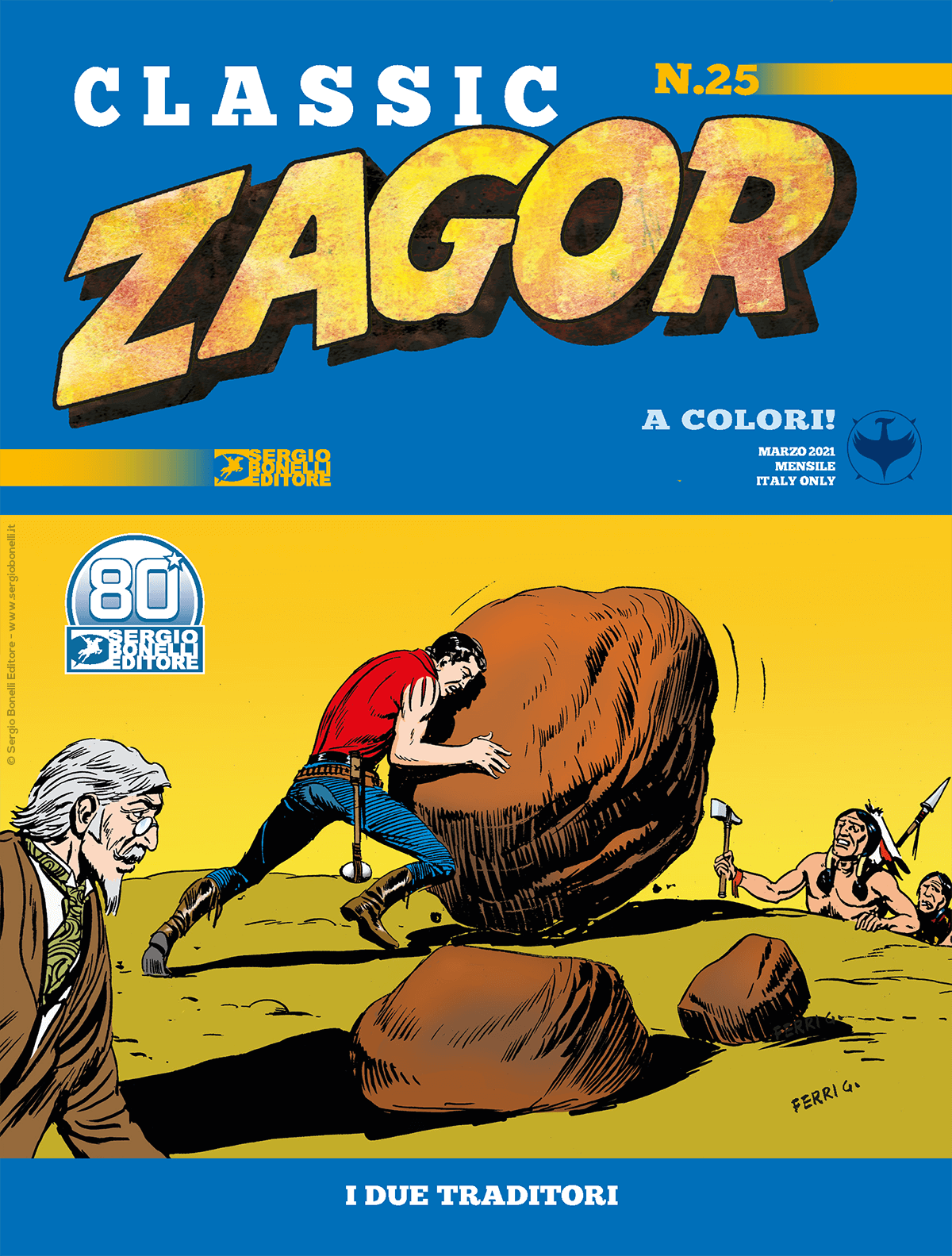 I due traditori - Zagor Classic 25 cover