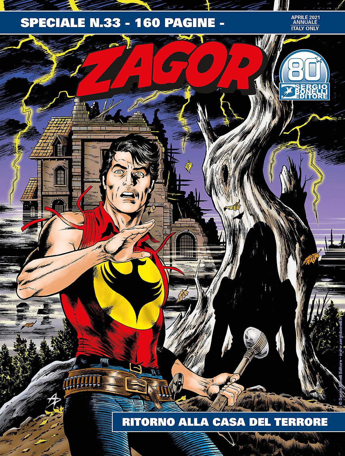 Ritorno alla Casa del Terrore - Speciale Zagor 33 cover