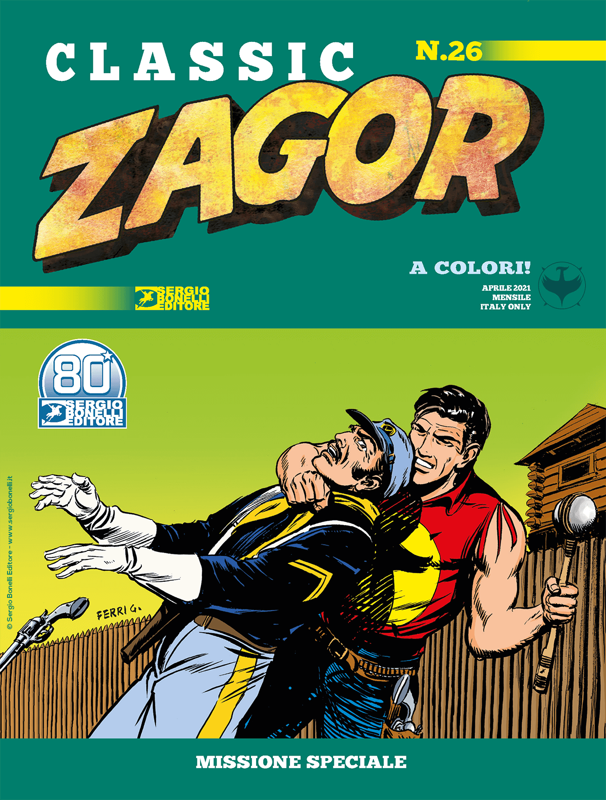 Missione speciale - Zagor Classic 26 cover