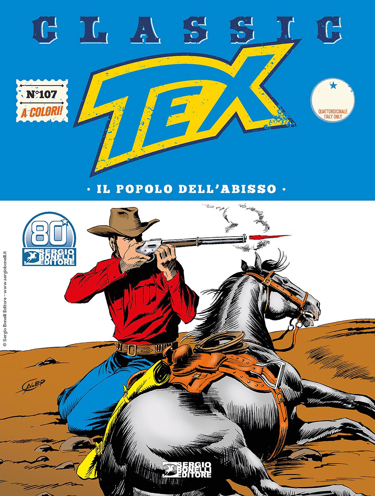 Il popolo dell'abisso - Tex Classic 107 cover