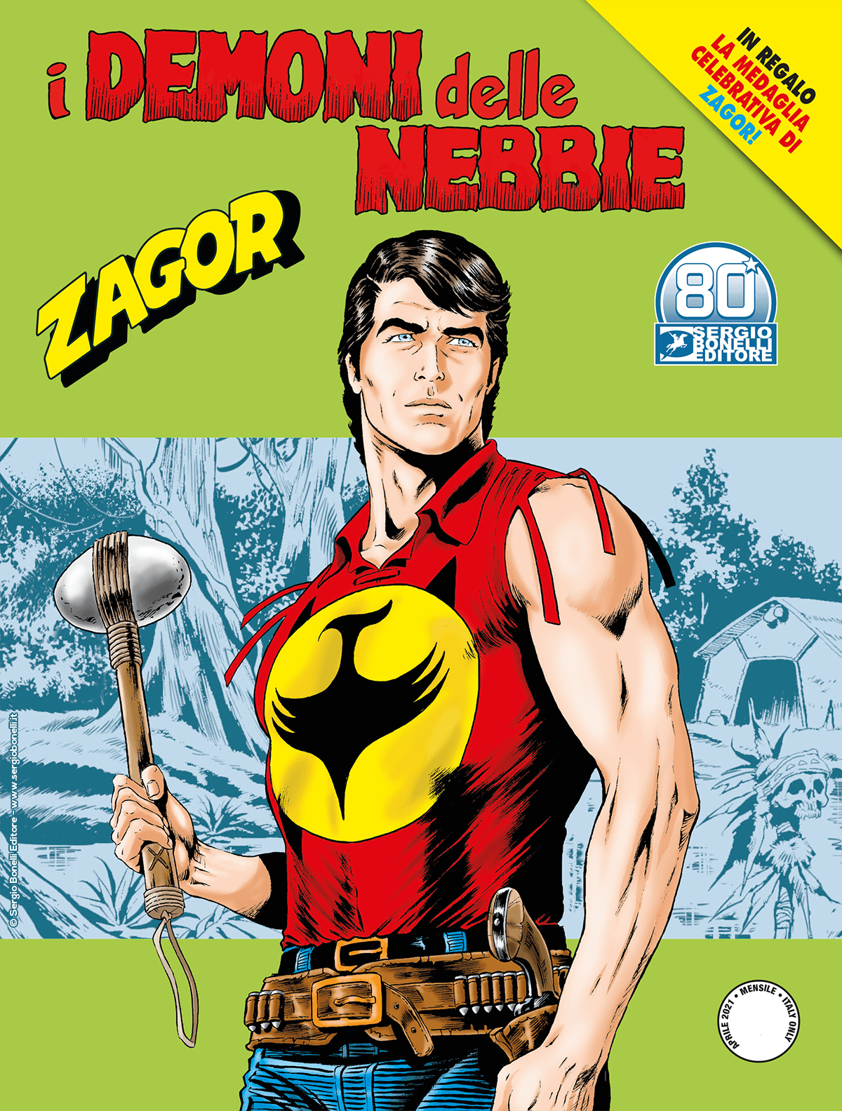 I demoni delle nebbie - Zagor 669 cover