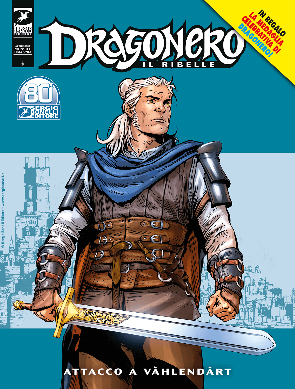 Attacco a Vàhlendàrt - Dragonero Il Ribelle 18 cover