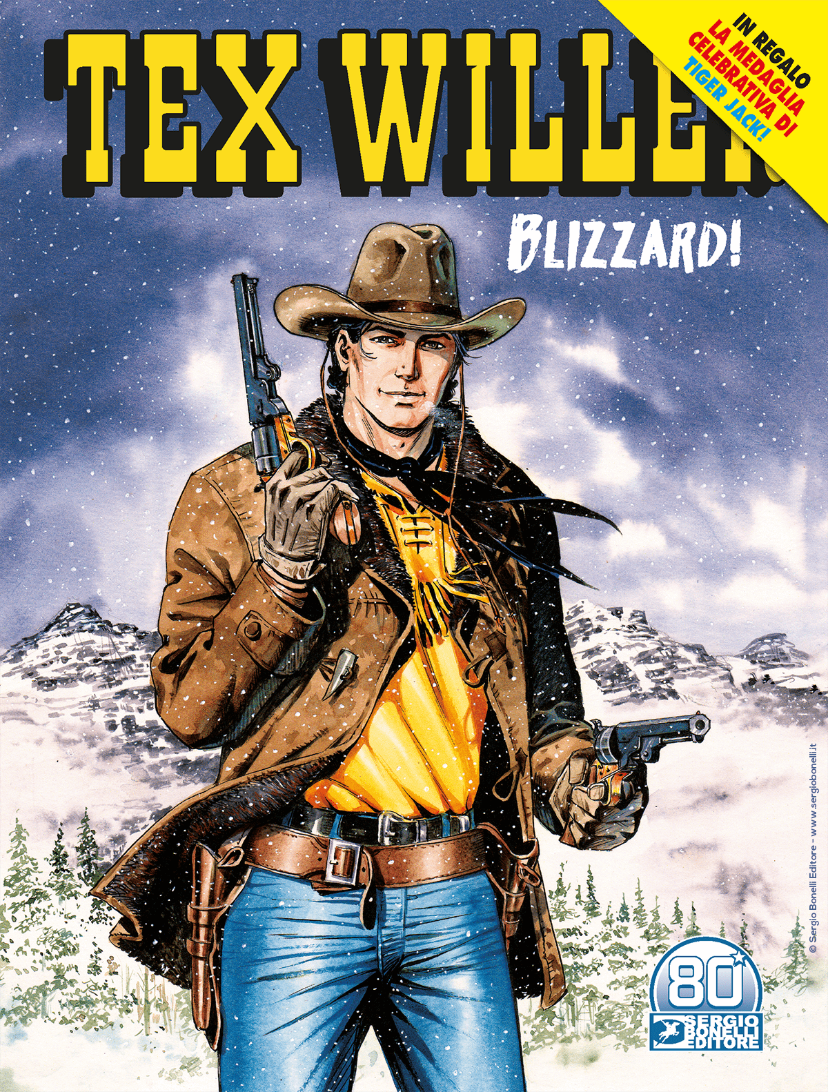 Blizzard! - Tex Willer 30 cover