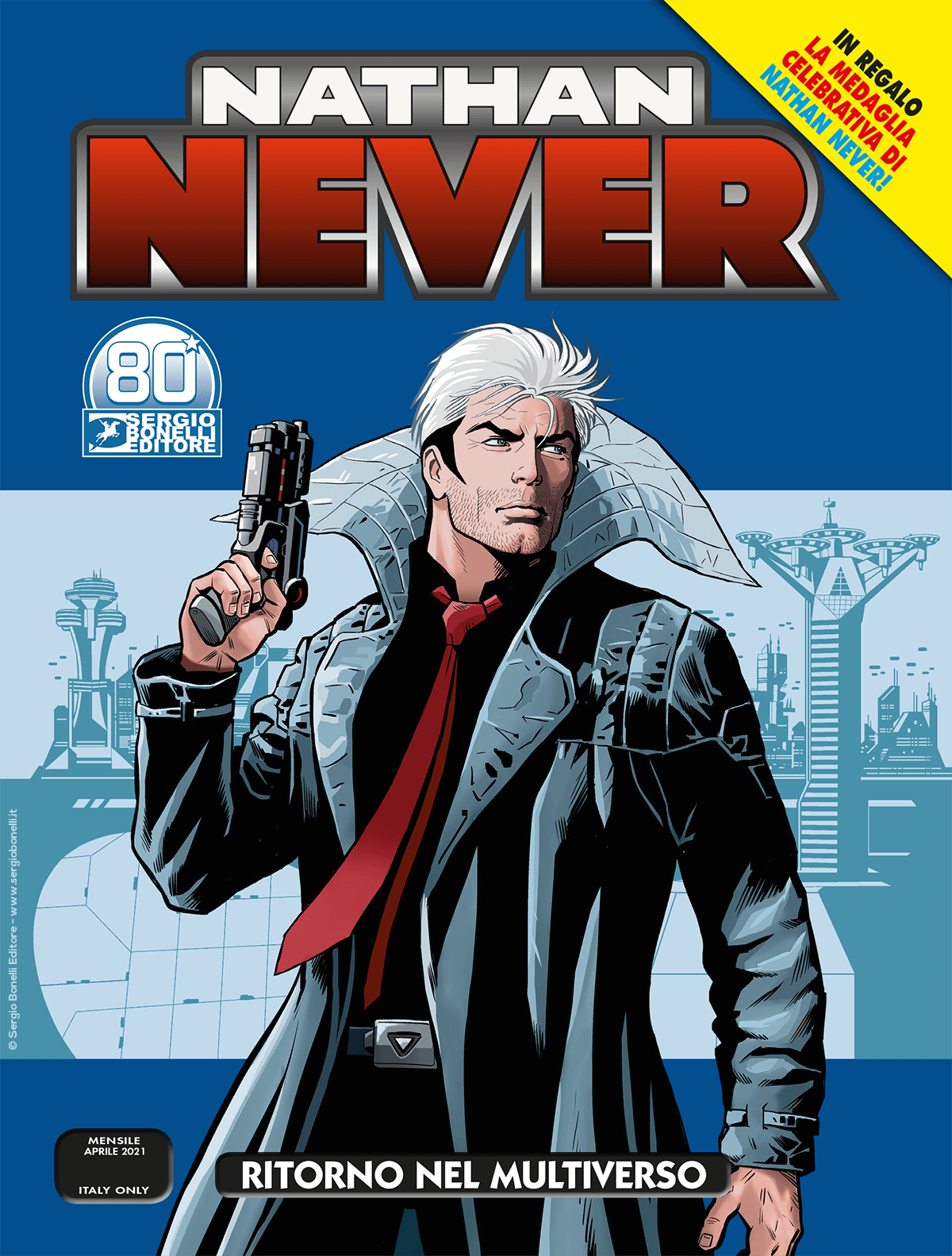 Ritorno nel multiverso - Nathan Never 359 cover