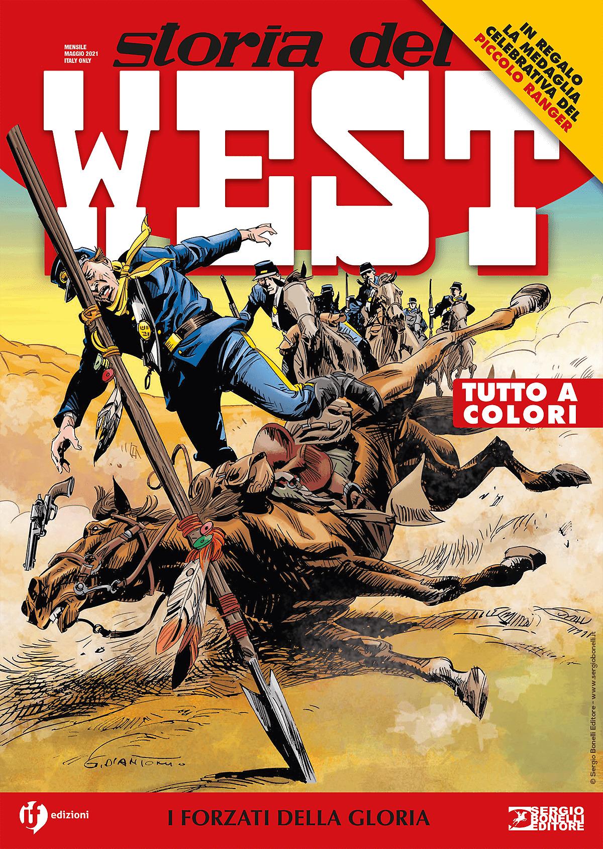 I forzati della gloria - Storia del West 26 cover