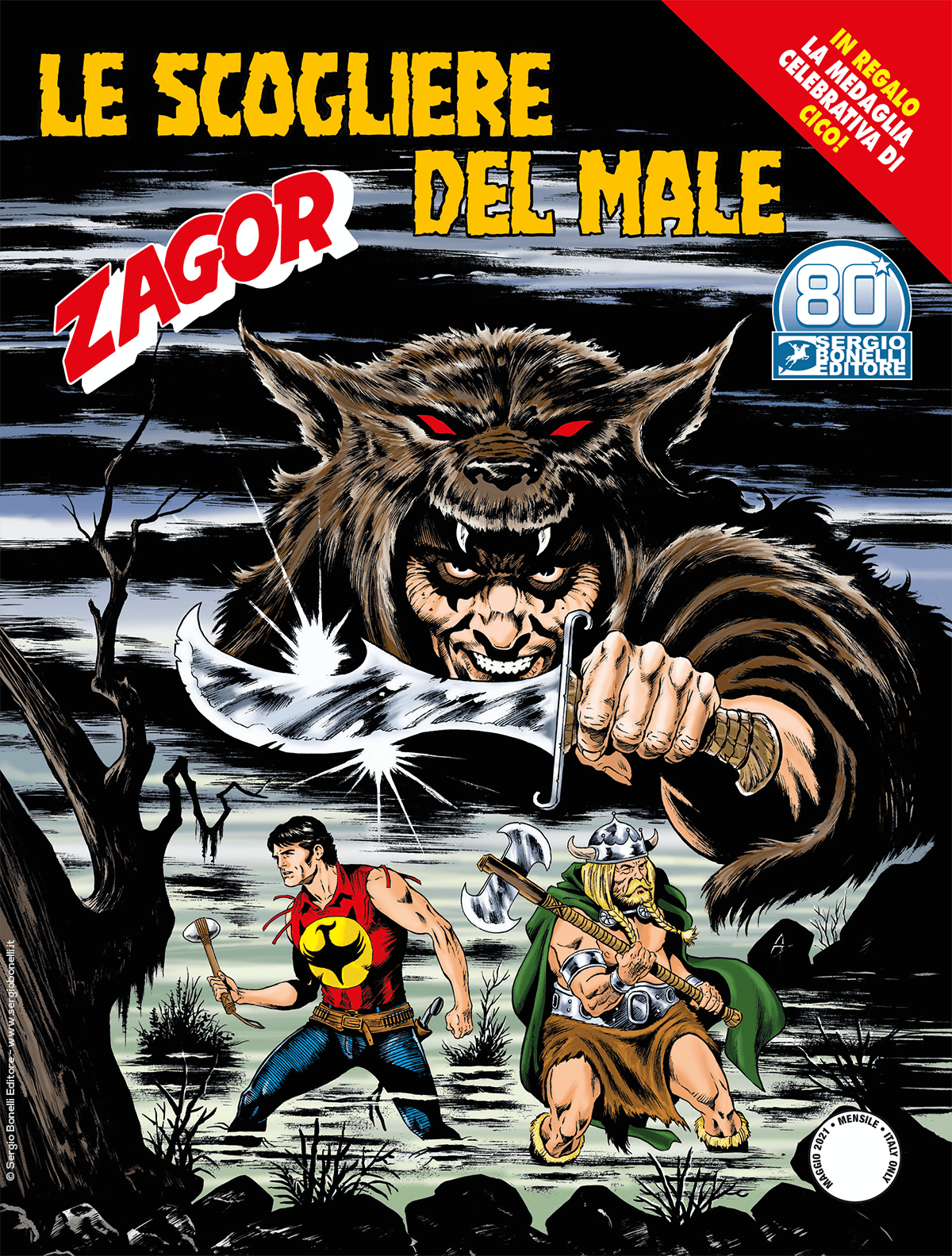 Le scogliere del male - Zagor 670 cover