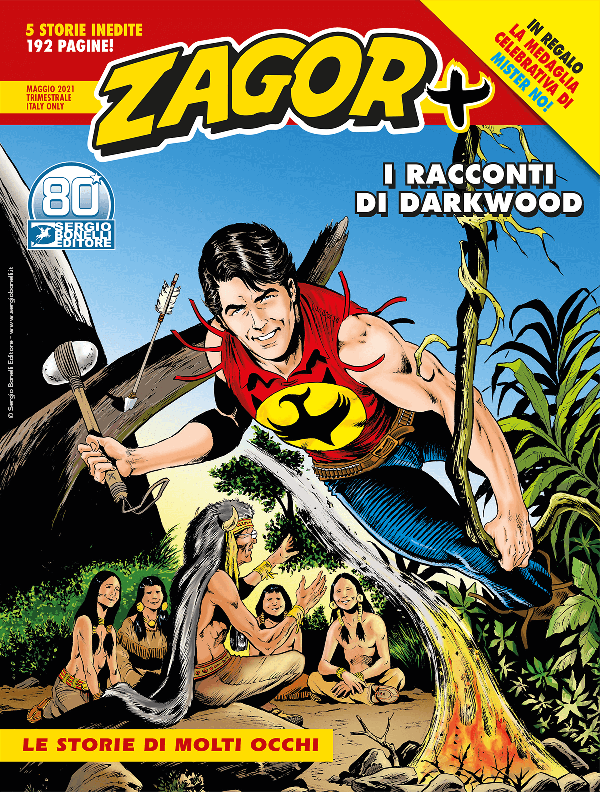 Le storie di Molti Occhi - Zagor Più 01 cover