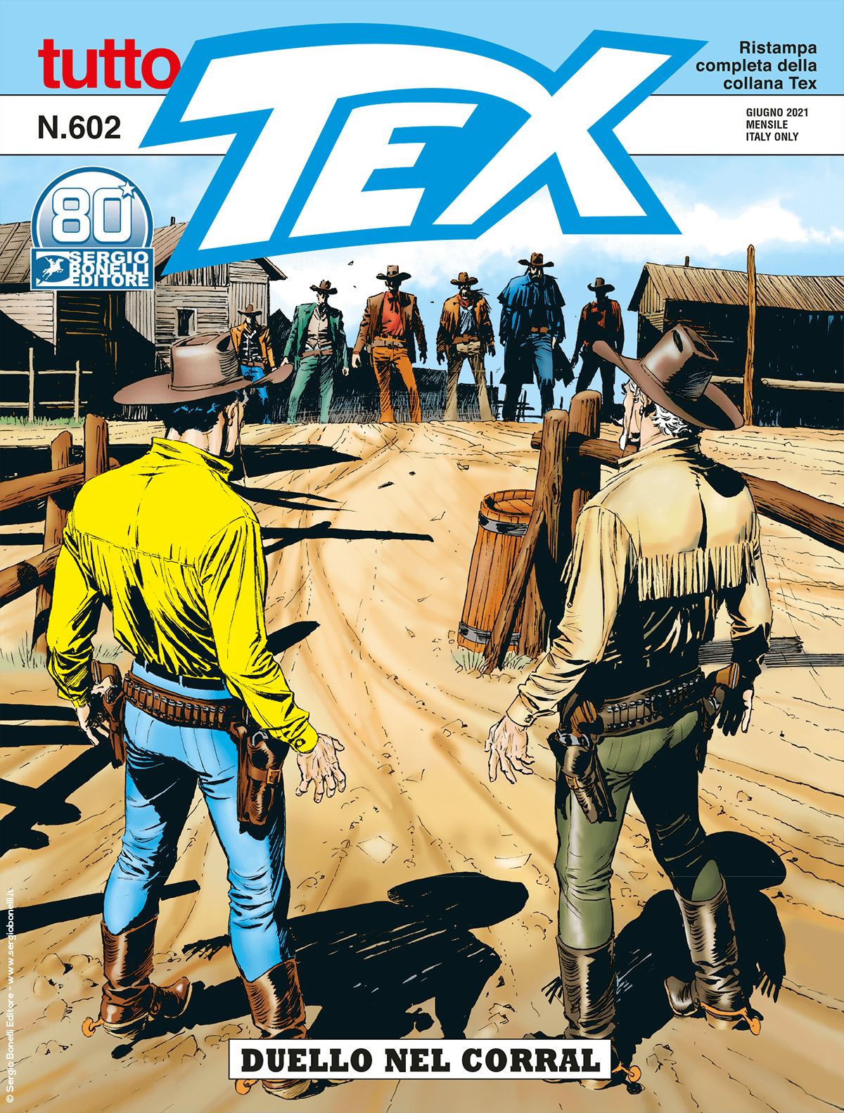 Duello nel corral - Tutto Tex 602 cover