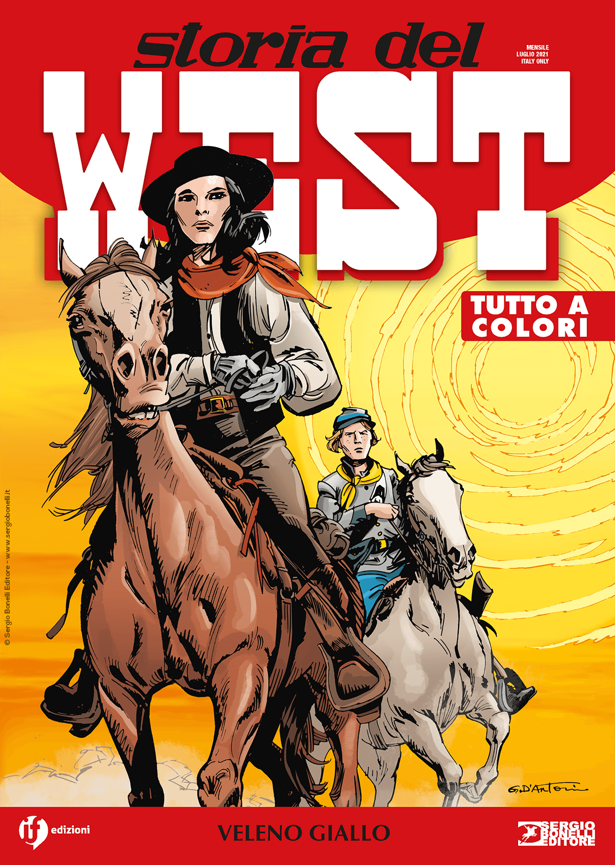 Veleno Giallo - Storia del West 28